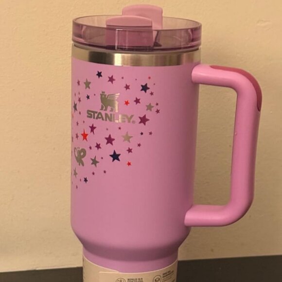 branded Other - Stanley Quencher Tumbler – 40 oz Pink Limited Edition with Handle & Straw